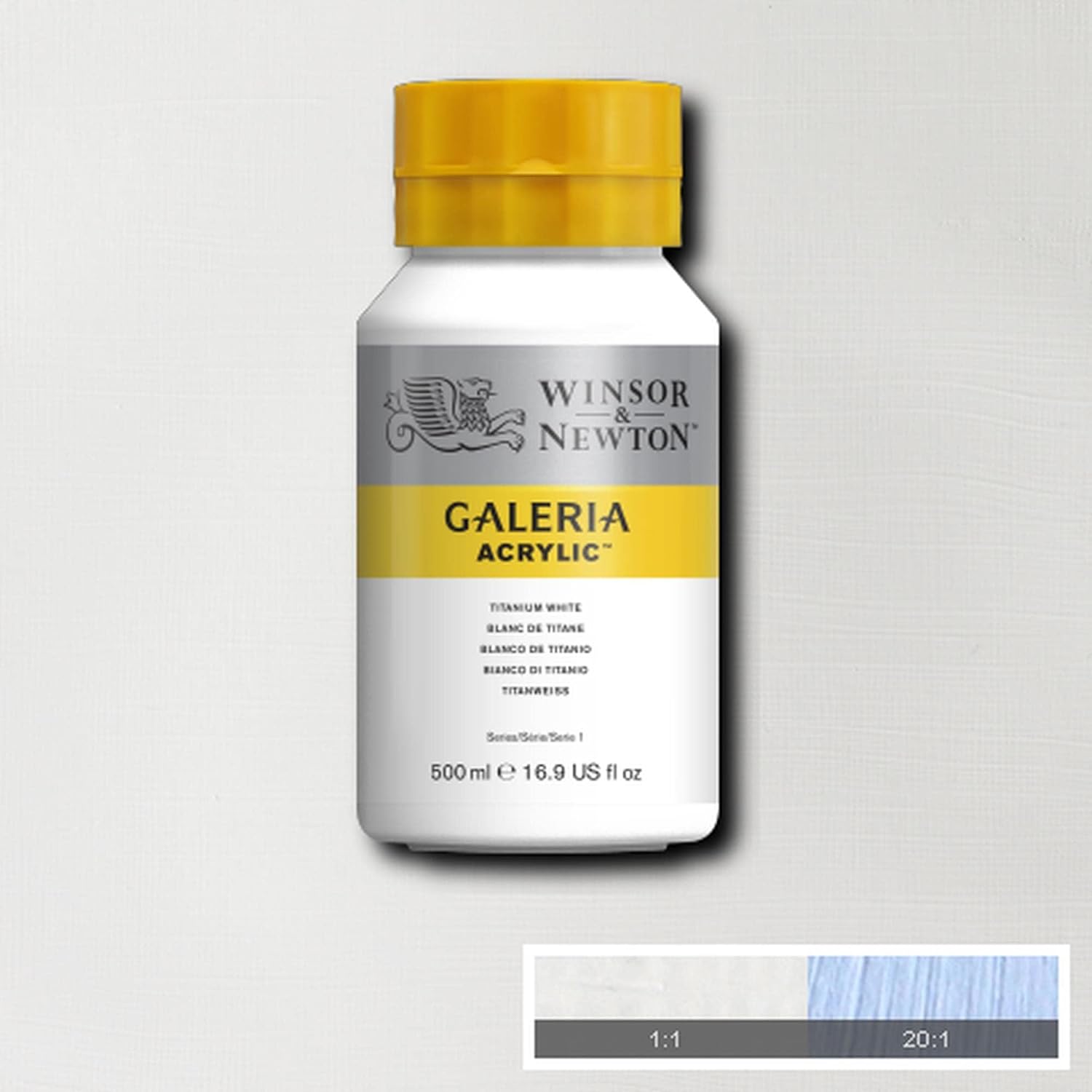 Buy Winsor & Newton,Winsor & Newton Galeria Acrylic Paint – Titanium White, 500ml Tub - Gadcet UK | UK | London | Scotland | Wales| Near Me | Cheap | Pay In 3 | Art & Craft Paint